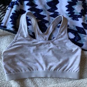 Camo sports bra